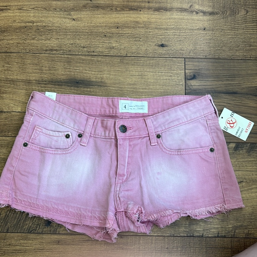 Pink shorts